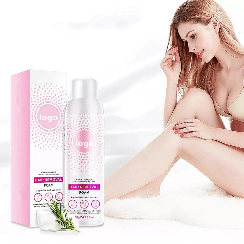 Private Label Simple Operation Without Damage Hair Removal Bubble Body Care