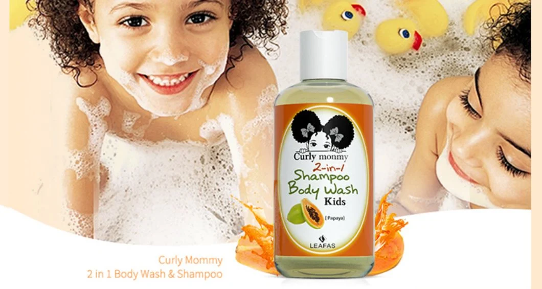 OEM ODM Private Label Baby Hair Body Care for Kids Wash Herbal Moisture Baby Wash and Vegan Shampoo