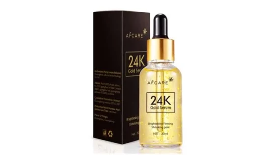 Vegan Beauty Private Label 24K Gold Sérum pour le blanchiment du visage Réparateur Lissant Nature Sérum pour le visage pour toutes les peaux