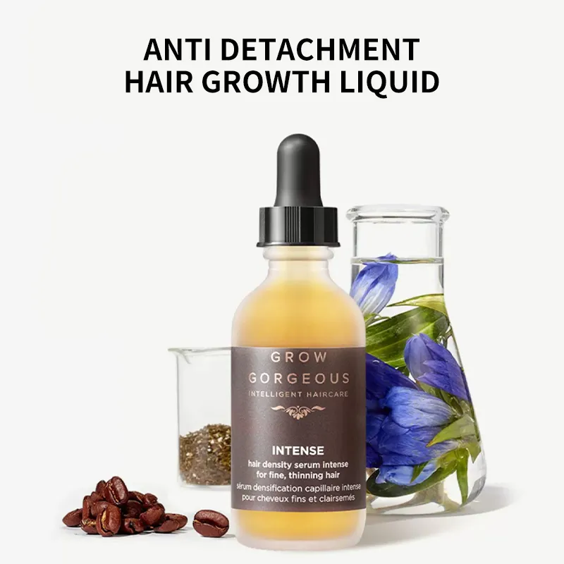 L'essence végétale d'huile essentielle de croissance des cheveux empêche la perte de cheveux nourrissant la croissance rapide des cheveux adaptée